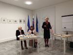 Literarni večer z Jadranko Matić Zupančič in odprtje razstave grafik Mestna veduta in 10+