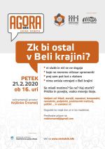 Ne zamudite! V petek, 21. februarja, 2020 ob 16.uri v večnamenskem prostoru Knjižnice Črnomelj.